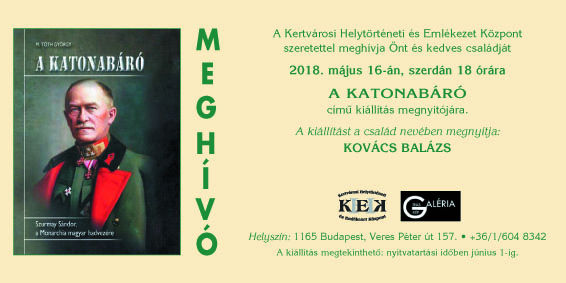 M.Tóth György : A katonabáró 