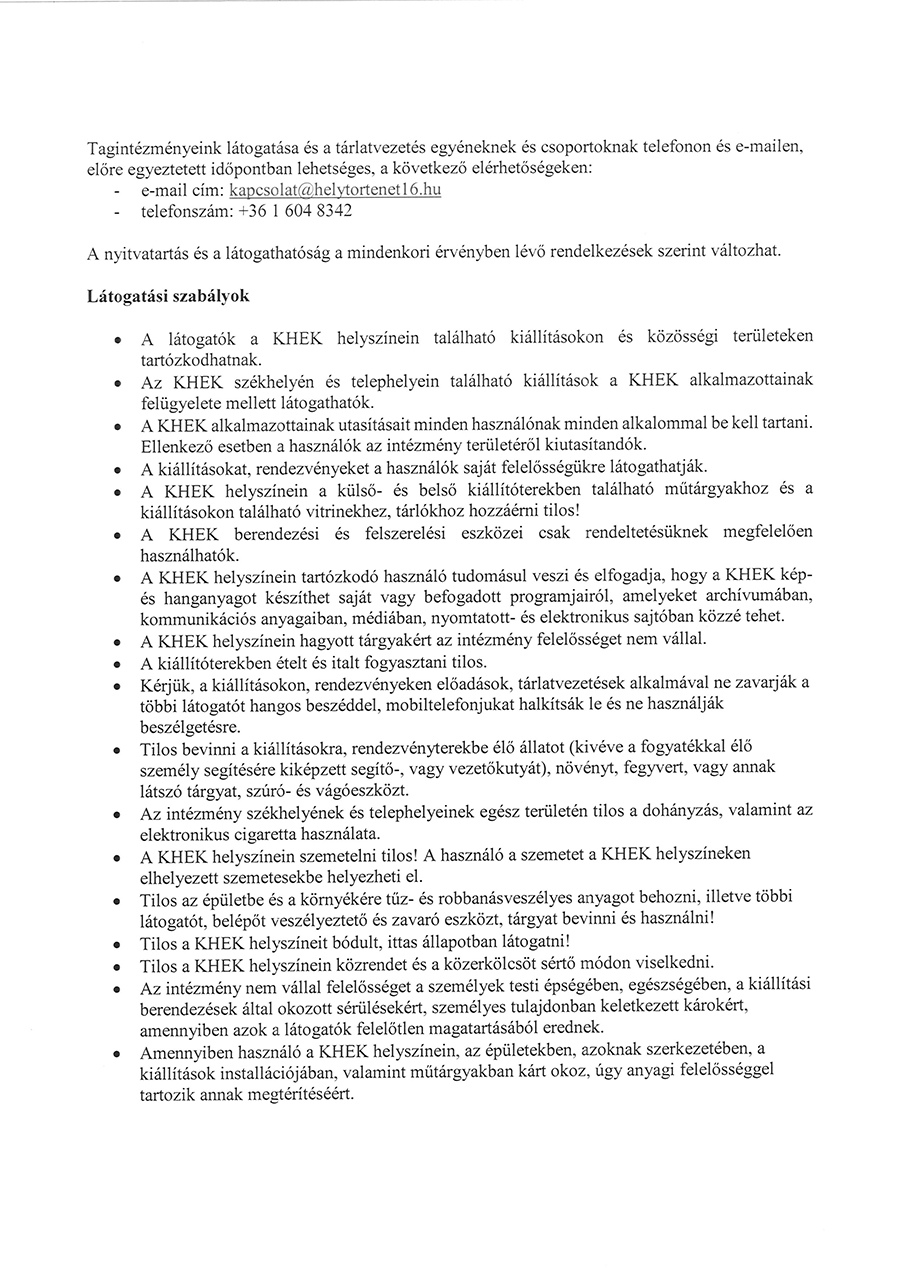 Házirend