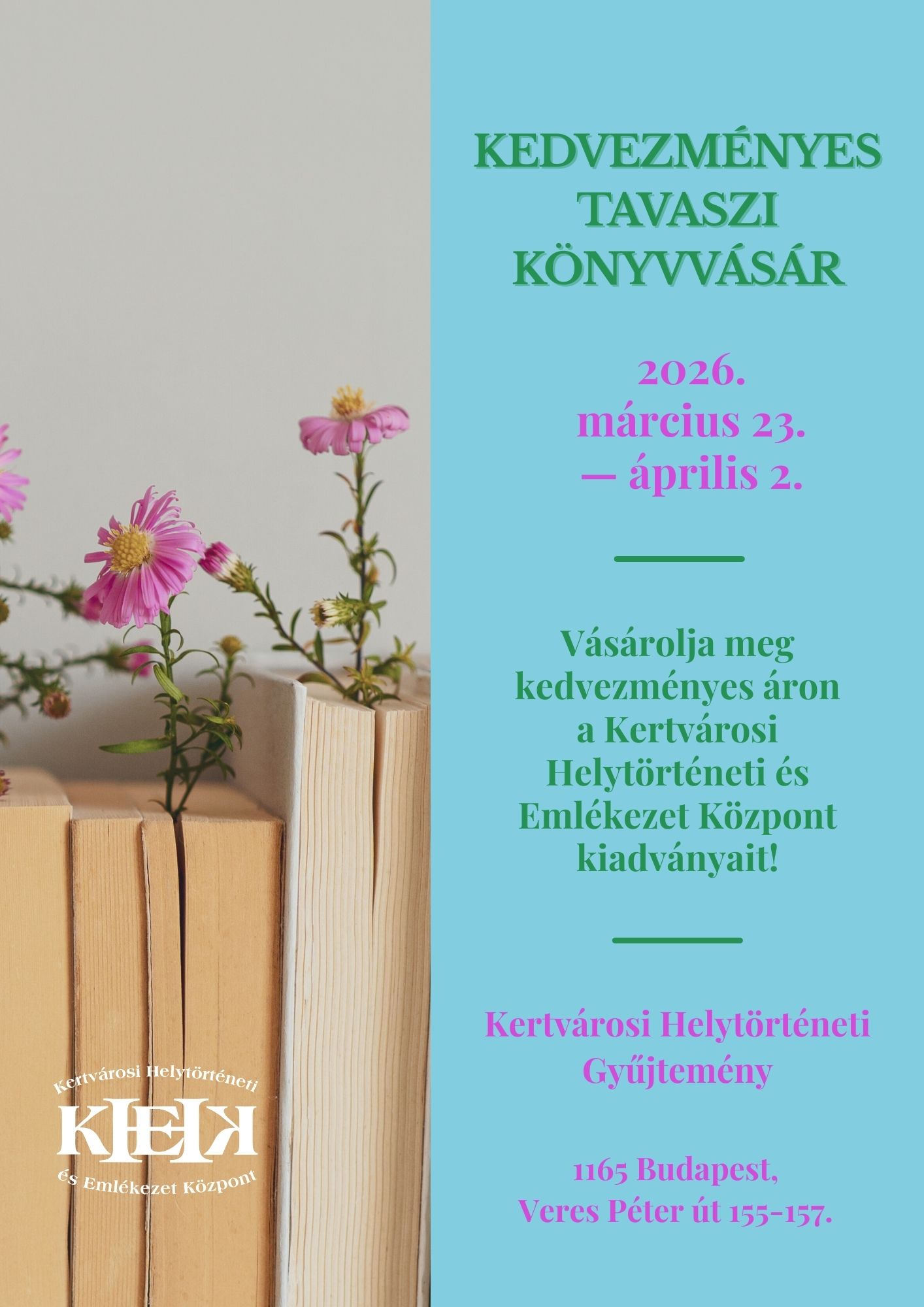 Tavaszi könyvvásár 2026